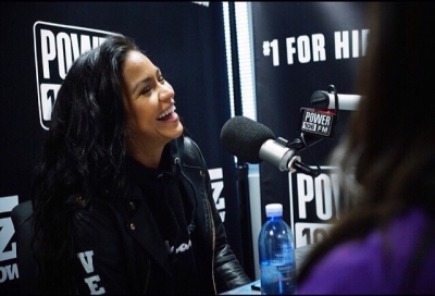 At Power 106 FM in LA
