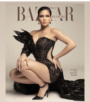 Harper’s Bazar Feb 2021 feat Cassie 
