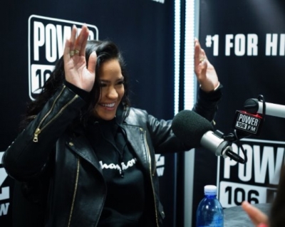 At Power 106 FM in LA

