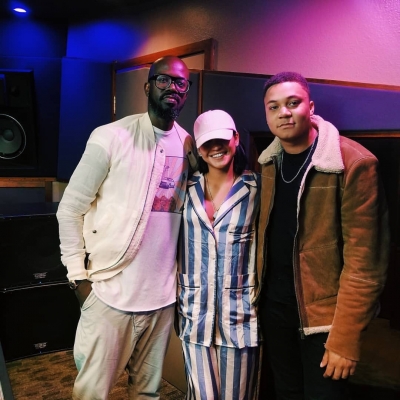 In the Studio with Black Coffee
