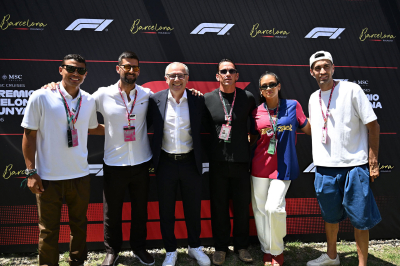 Cassie at the F1 Grand Priz in Barcelona Spain 2026
