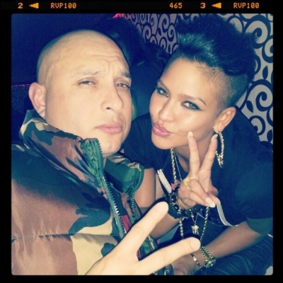 Cassie at Club Dreams in Houston for All Star Weekend

