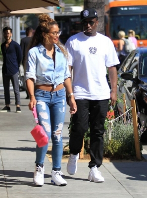 With Sean "Diddy" Combs 07/06/16 
