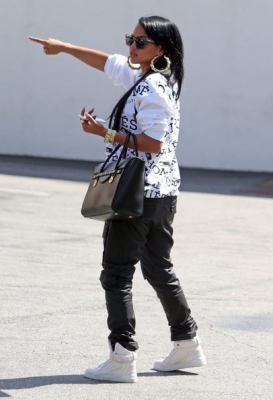 Candids: Cassie out and about in Hollywood
