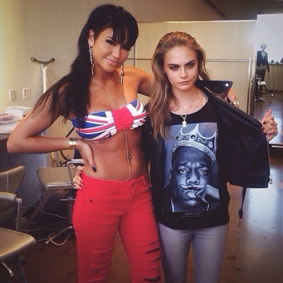 Cassie and Cara Delevingne for Young and Reckless 
